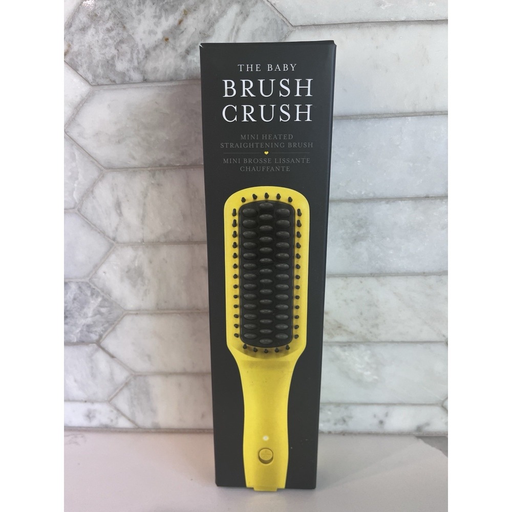Drybar Baby Brush Crush Mini Heated Straightening Brush - Travel Size